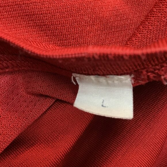 Lululemon Mens Large Red Crew Neck Short Sleeve Athletic T-Shirt Lightweight - Picture 5 of 10
